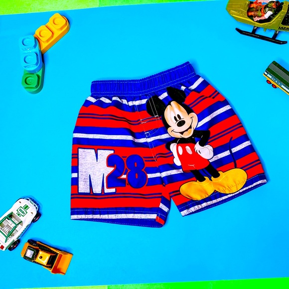 Mickey Mouse 🐭 Swim Trunks - Picture 1 of 3